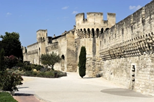 City walls and Ramparts, Avignon, Provence, France, Europe