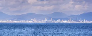 Hiroshima Prints: Cityscape of Hiroshima, Japan, Asia