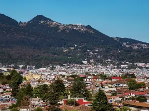 Cuisine Prints: Cityscape of San Cristobal de las Casas, elevated view, Chiapas State, Mexico