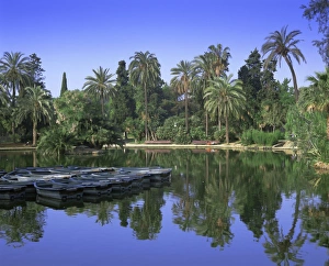 Ciutadella Park and boating lake