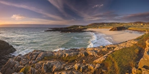 Scottish Prints: Clachtoll Beach, Clachtoll, Sutherland, Highlands, Scotland, United Kingdom, Europe