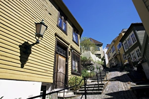 Clap Board Prints: Clapboard houses in the Old Town