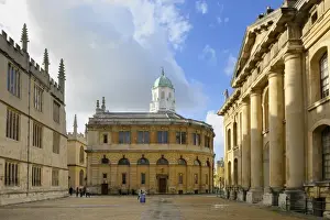 Library Prints: The Clarendon Building, Bodleian Library and Sheldonian Theatre