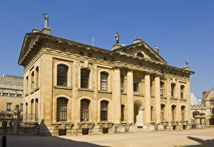 Images Dated 23rd April 2010: The Clarendon Building built by Nicholas Hawksmoor in 1711, Broad Street