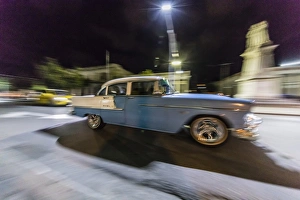 Taxi Prints: Classic 1955 Chevrolet Bel Air taxi