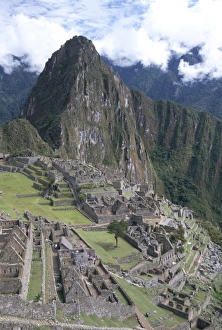 Classic view from Funerary Rock of Inca town site