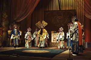 Opera Prints: Classical opera performance, China, Asia