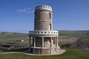 Balcony Prints: Clavel Tower, Kimmeridge, Dorset Coast, England, United Kingdom, Europe
