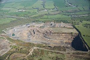 Dartmoor Prints: Clay Pit, Dartmoor, Devon, England, United Kingdom, Europe
