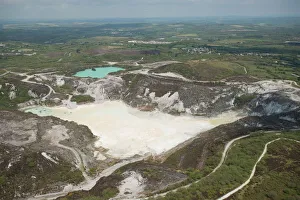 Clay pit, St. Austell, Cornwall, England, United Kingdom, Europe