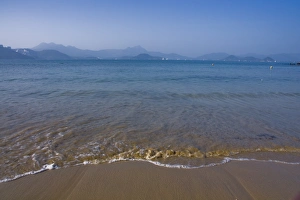 Hong Kong Prints: Clearwater Bay, New Territories beach, Hong Kong, China, Asia