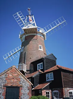 Energy Prints: Cley Mill, Cley Next The Sea, Norfolk, England, United Kingdom, Europe