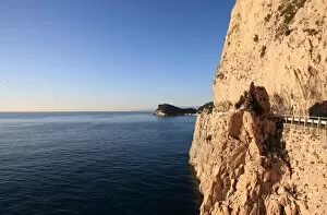 Images Dated 28th December 2011: Cliff, Capo Noli, Liguria, Italy