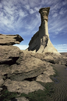 Eroded Prints: Cliff, Comodoro Rivadavia, Argentina, South America