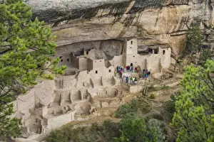 Pueblo Prints: The Cliff Palace Indian dwelling
