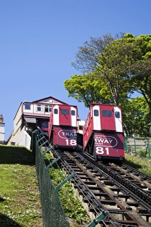 Carriages Prints: Cliff Tramway at Foreshore Road