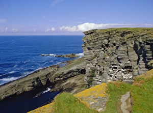 Orkney Island Prints: Cliffs at Brough of Birsay off the Mainland