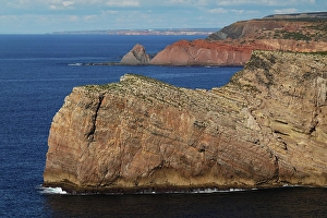 Edge Prints: Cliffs at Cabo de Sao Vicente, Algarve, Portugal