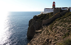 Edge Prints: Cliffs at Cabo de Sao Vicente, Algarve, Portugal