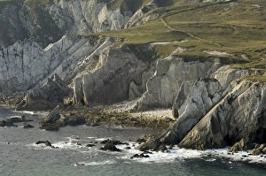 Sea Cliff Prints: Cliffs near Ashleam