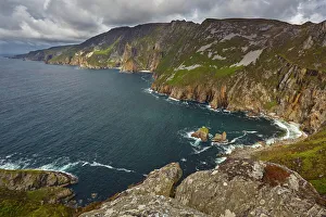 Vanishing Point Gallery: The cliffs at Slieve League, near Killybegs, County Donegal, Ulster, Republic of Ireland