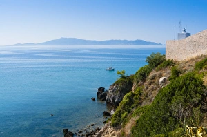 Maremma Prints: Cliffs of Talamone, Talamone, Grosseto province, Maremma, Tuscany, Italy, Europe