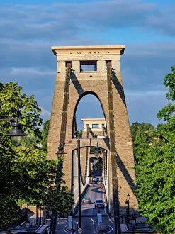 Architectural Marvel Prints: Clifton Suspension Bridge, Bristol, England, United Kingdom, Europe