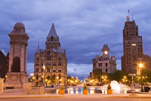 Images Dated 16th September 2007: Clinton Square, Syracuse, New York State, United States of America, North America