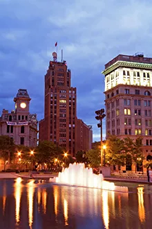 Images Dated 16th September 2007: Clinton Square, Syracuse, New York State, United States of America, North America