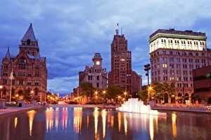 Images Dated 16th September 2007: Clinton Square, Syracuse, New York State, United States of America, North America