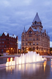 Images Dated 16th September 2007: Clinton Square, Syracuse, New York State, United States of America, North America