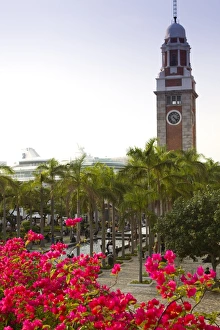 Kowloon Prints: The Clock Tower, a Hong Kong landmark, Tsim Sha Tsui, Kowloon, Hong Kong, China, Asia