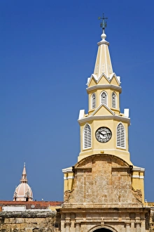 Time Prints: The Clock Tower, Old Walled City District, Cartagena City, Bolivar State