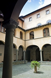 Cloister of the Benedictine Monastery of Camaldoli, Camaldoli, Poppi, Arezzo province