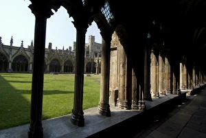 Cloisters Prints: Cloister, Canterbury Cathedral, UNESCO World Heritage Site, Canterbury
