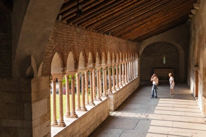 Verona Prints: Cloister of Church of San Zeno, Verona, UNESCO World Heritage Site, Veneto, Italy, Europe