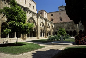 Tarragona Prints: Cloister garden