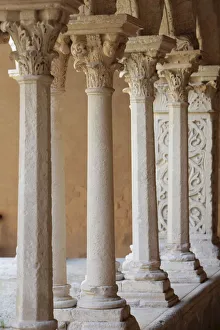 Images Dated 26th April 2010: The Cloister of Saint Sauveur cathedral, Aix en Provence, Bouches du Rhone, France