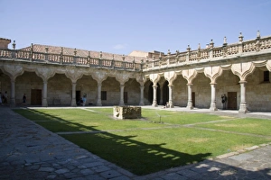 Old Castile Prints: Cloisters and courtyards of Salamanca University