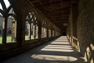 National Famous Place Prints: Cloisters, Durham Cathedral, UNESCO World Heritage Site, Durham, County Durham