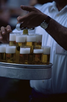Beer Prints: Close up of the locally produced beer called Kolsch