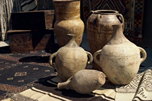 Jars Prints: Close-up of pots