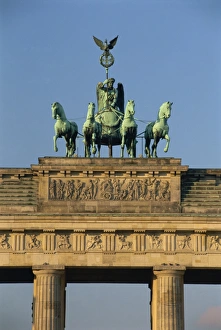 Quadriga Prints: Close-up of the Quadriga atop the Brandenburg Gate