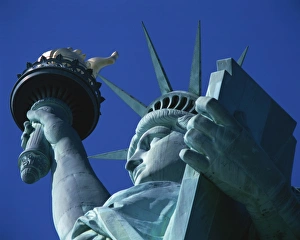 International Landmarks Prints: Close-up of the Statue of Liberty in New York, United States of America, North America