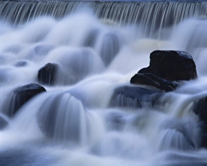Photographic Techniques Prints: Close-up of waterfall