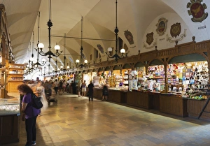 Cracow Prints: Cloth Hall market, UNESCO World Heritage Site, Krakow, Malopolska, Poland, Europe