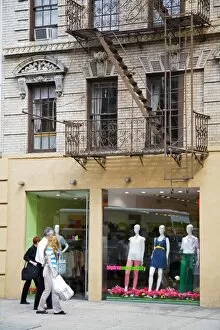 Clothing store in Soho district, Downtown Manhattan, New York City, New York