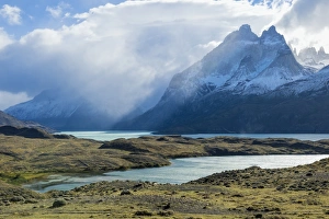 Chilean Prints: Cloud formations over Lago Nordenskjold, Torres del Paine National Park, Chilean Patagonia