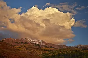 Sneffels Range Prints: Cloud over the Sneffels Range in the fall
