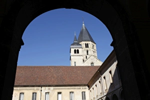 Bourgogne Prints: Cluny abbey, Saone-et-Loire, Burgundy, France, Europe